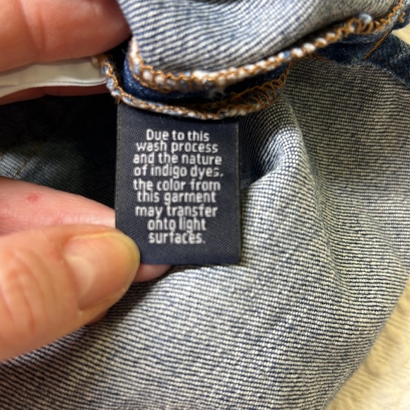 ⭐️🌸Madewell denim skirt size 26 mini frayed hem - Picture 5 of 8